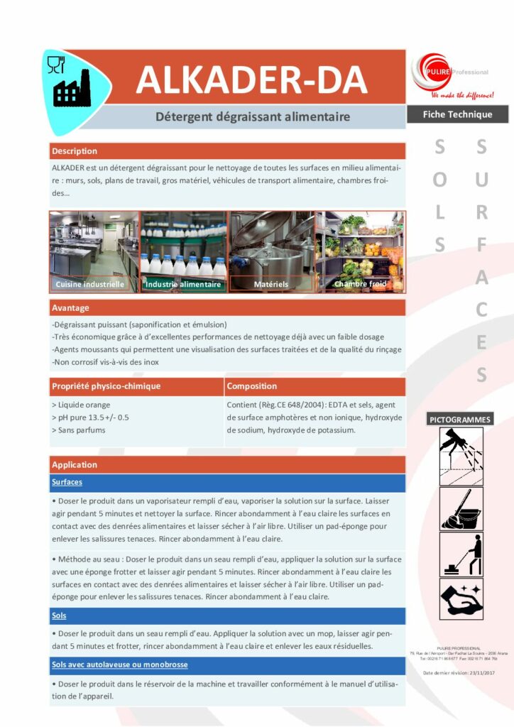 ALKADER DA – Fiche Technique